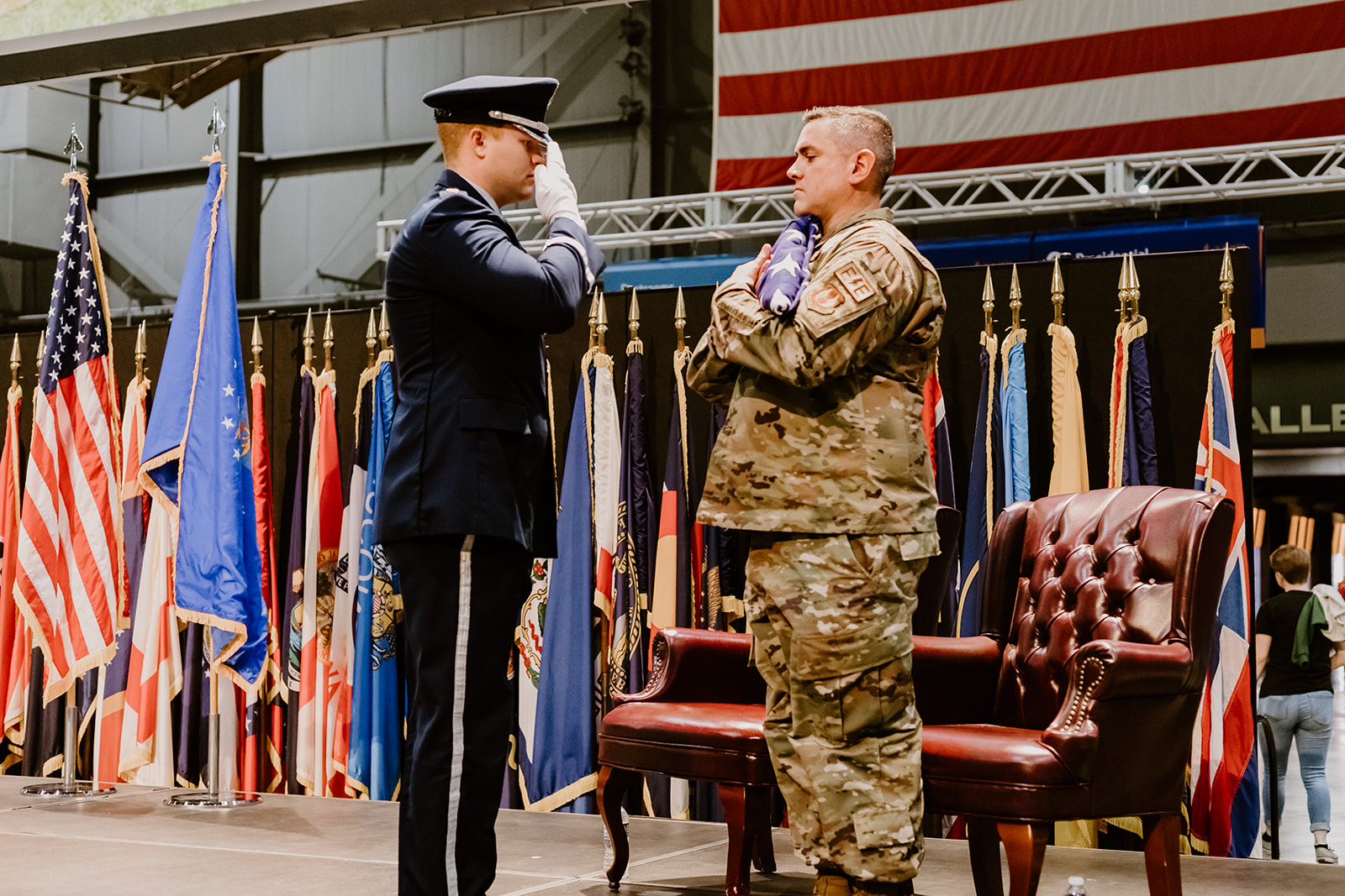 Chief Master Sergeant David Allshouse Jr. Retirement