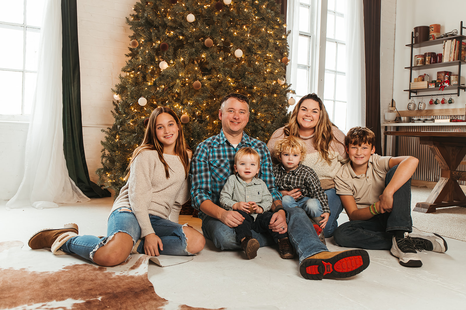 Campbell Holiday Family Session
